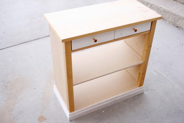 Card Table to console table