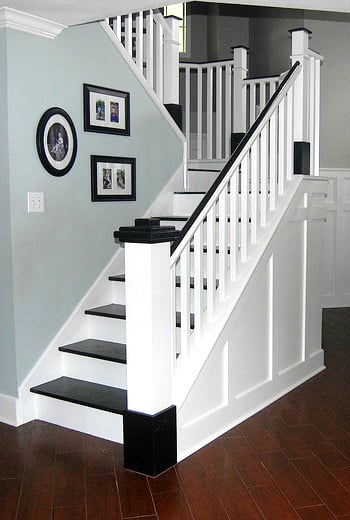 wooden-stair-remodel-Classic-Style-Home-on-Remodelaholic