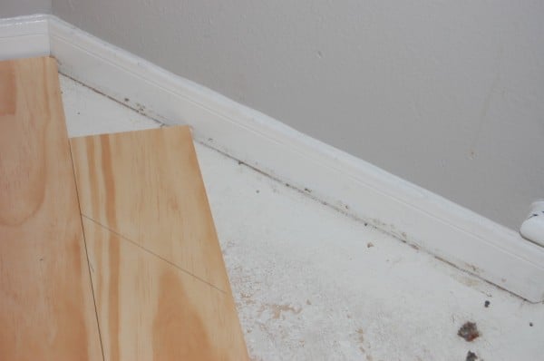 measuring cut angle for wooden tread stair remodel