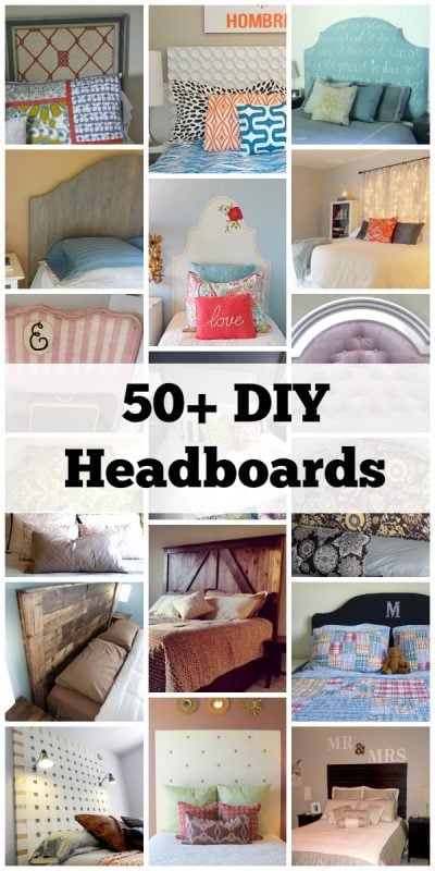 50 DIY Headboards via Remodelaholic.com #headboardweek #diy #tutorial #onabudget