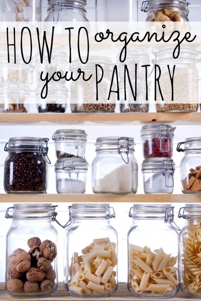 How to Organize Your Pantry via Tipsaholic.com