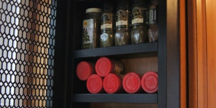 How To Build A Space-Saving Spice Cabinet