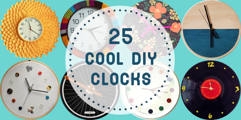 25 Cool DIY Clocks