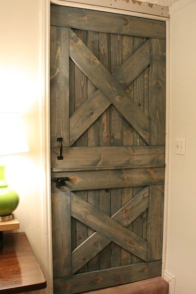 split farmhouse dutch door, barn door baby gate
